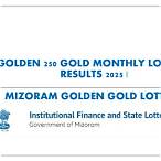gold lottery results